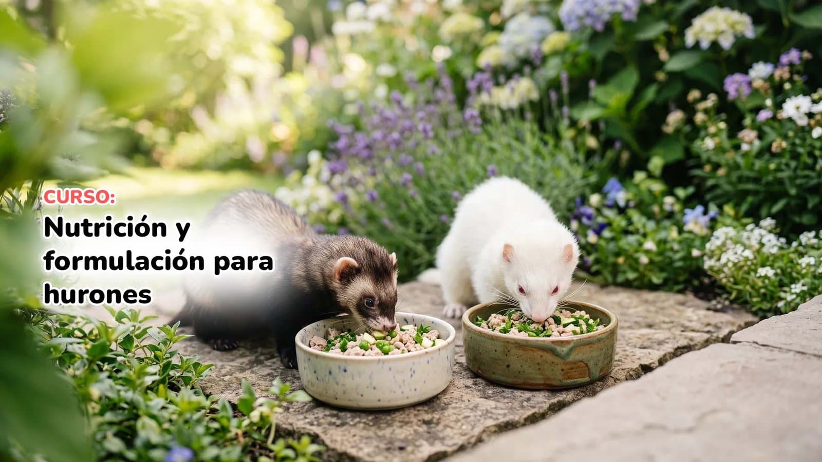 Nutrición y formulación para hurones
